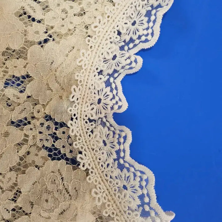 [BUNJANG] Lace Blouse Ivory S / 여성의류 레이스 블라우스  아이보리 S