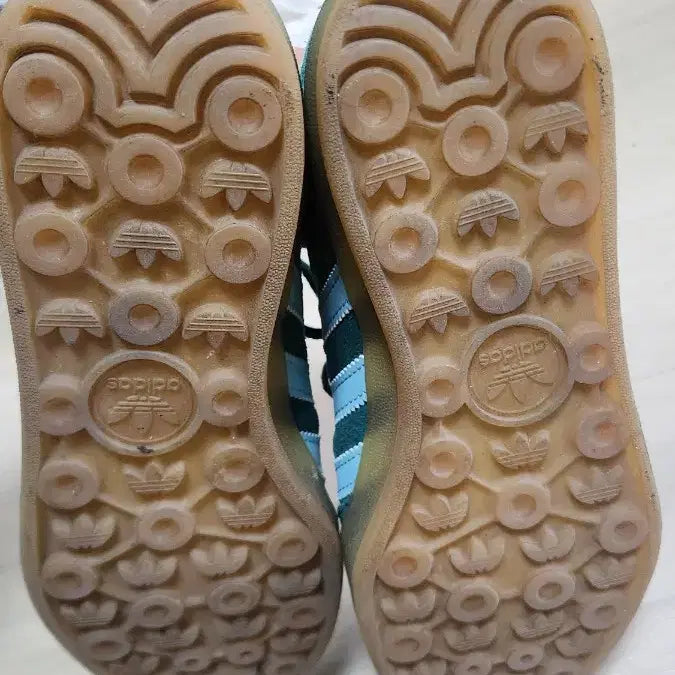 [BUNJANG] Adidas Samba Green Suede Sneakers / 아디다스 삼바 그린 스웨이드 운동화