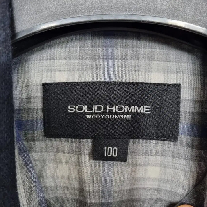[BUNJANG] Solid Homme Men's Spring/Autumn Shirt / ㅡ 솔리드옴므 봄가을 난방 남슬95ㅡ0223