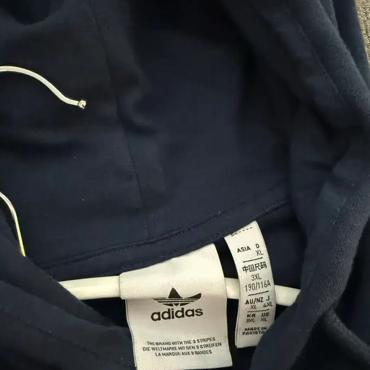 [BUNJANG] Adidas Color Classic 3S Hoodie 3XL / 아디다스 컬러 클래식 3S 후드 3XL