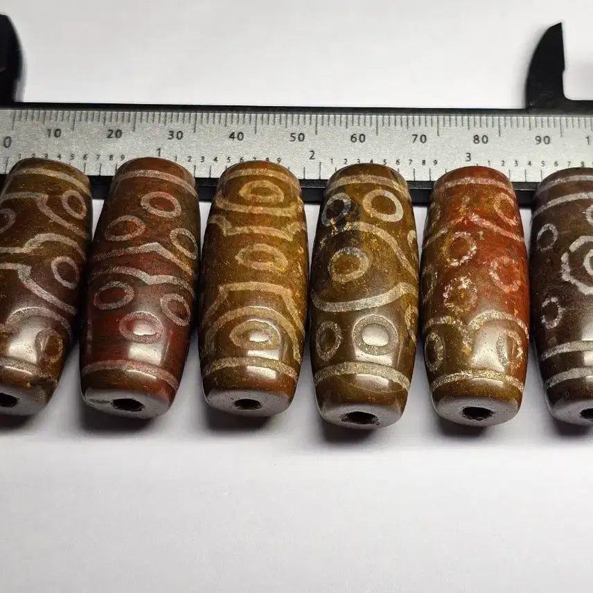[BUNJANG] Tibetan Dzi Bead, Shangxiong Dzi, 10-17 Eyes (Rare) / 티벳천주 상웅천주 10안 11안 12안 14안 15안 17안 (희귀)