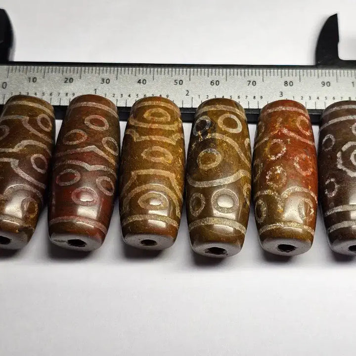 [BUNJANG] Tibetan Dzi Bead, Shangxiong Dzi, 10-17 Eyes (Rare) / 티벳천주 상웅천주 10안 11안 12안 14안 15안 17안 (희귀)