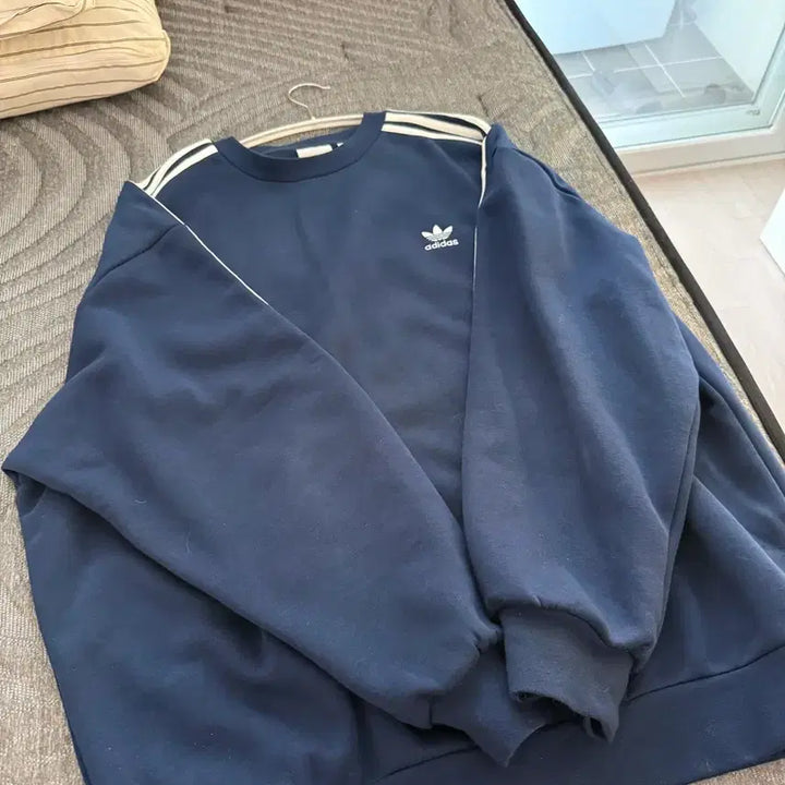 [BUNJANG] Adidas Loose Fit Sweatshirt 2XL / 아디다스 루즈핏 맨투맨 2XL
