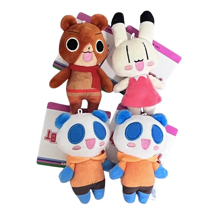 [BUNJANG] Dugeun Dugeun Secret Friend Doll Keyring Bundle / [새상품] 두근두근비밀친구 인형 키링 이요 이싸 캔다