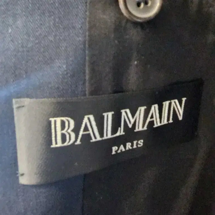 [BUNJANG] Balmain Military Button Pea Coat / 발망 밀리터리 버튼피코트 46사이즈