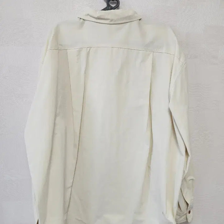 [BUNJANG] UNDERB Hackney Oversized Shirt - Yellow Beige / 언더비 Hackney 오버핏 셔츠 남방 옐로우 베이지