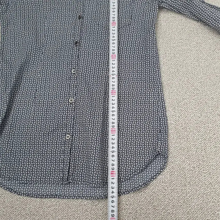 [BUNJANG] DafoDil Pattern Long Sleeve Shirt Women's 66 / 1108.재평 다포딜 패턴 긴팔 셔츠 남방66