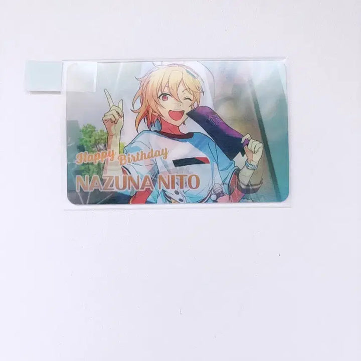 [BUNJANG] Ensemble Stars Nazuna Birthday Party Event Lenticular Clear Card / 앙스타 나즈나 생일 렌티큘러 클리어 카드 1장