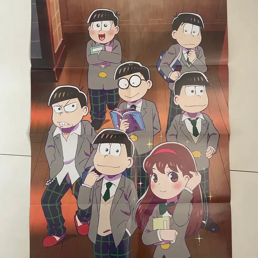 [BUNJANG] Newtype Magazine March 2019 Appendix Osomatsu-san Poster / newtype 2019년 3월 부록 오소마츠상 포스터
