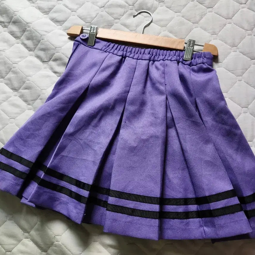 [BUNJANG] Rare Love Toxic Y2k Cheerleader Skirt / 희귀 러브톡시 갸루 y2k 지뢰계 하이틴 양산형 일본 치마 싸게
