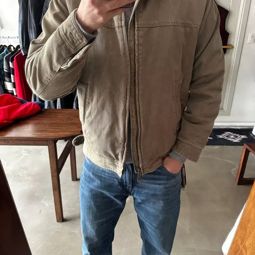 [SOLD OUT] Woolrich Elite Series 플리스 라이닝 코튼 트윌 자켓