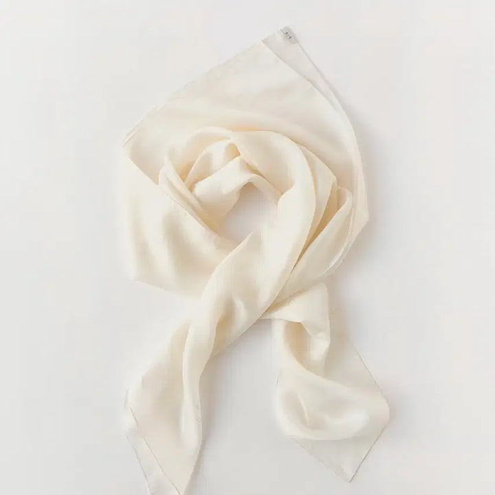 [BUNJANG] SIE Obea Shawl Scarf (Light Cream) / 시에 sie 오베아 숄 스카프 (라이트 크림)
