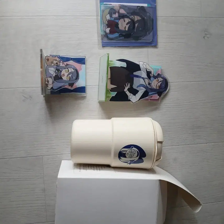 [BUNJANG] Kang Ji Pixel Goods Bundle Set / 강지 픽셀 굿즈 4세트