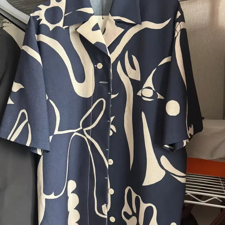 [BUNJANG] Low Classic Printed Shirt / 로우클래식 프린트 셔츠 새제품