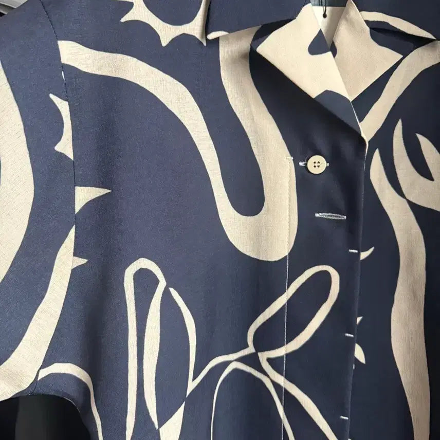 [BUNJANG] Low Classic Printed Shirt / 로우클래식 프린트 셔츠 새제품