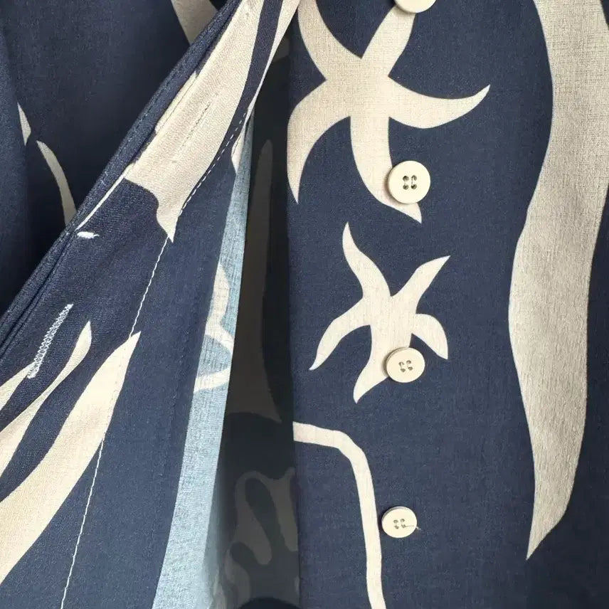 [BUNJANG] Low Classic Printed Shirt / 로우클래식 프린트 셔츠 새제품