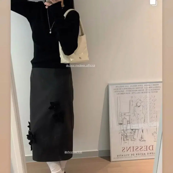 [BUNJANG] [AU LAIT] ANEMONE SKIRT 샵오레 아네모네 스커트 / [AU LAIT] ANEMONE SKIRT 샵오레 아네모네 스커트