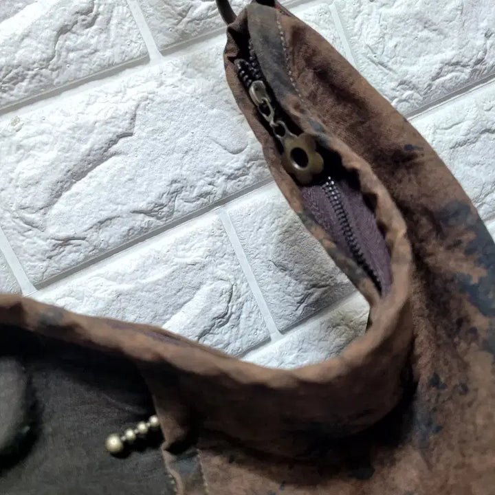 [BUNJANG] Handmade Natural Dye Shoulder Bag / 핸드메이드 천연염색 숄더백