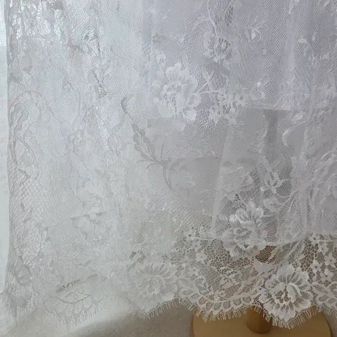 [BUNJANG] Life Hanbok Lace Underskirt / 생활한복 레이스 덧치마