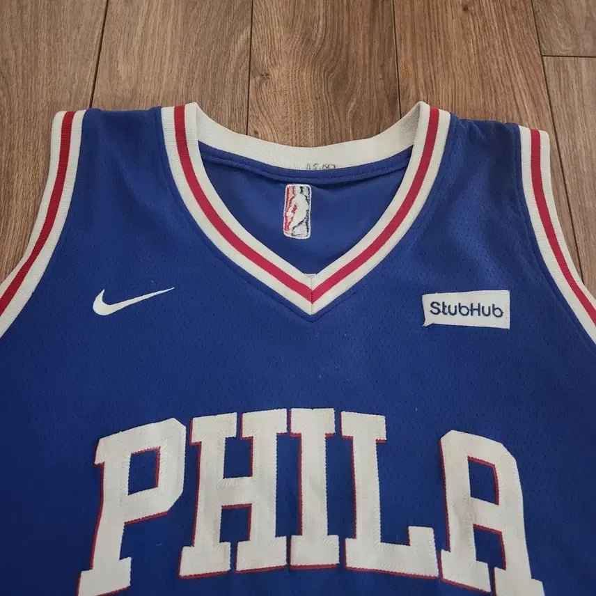 [BUNJANG] Nike NBA Philadelphia 76ers Basketball Jersey / 미국  나이키 NBA 농구유니폼 사이즈 US L
