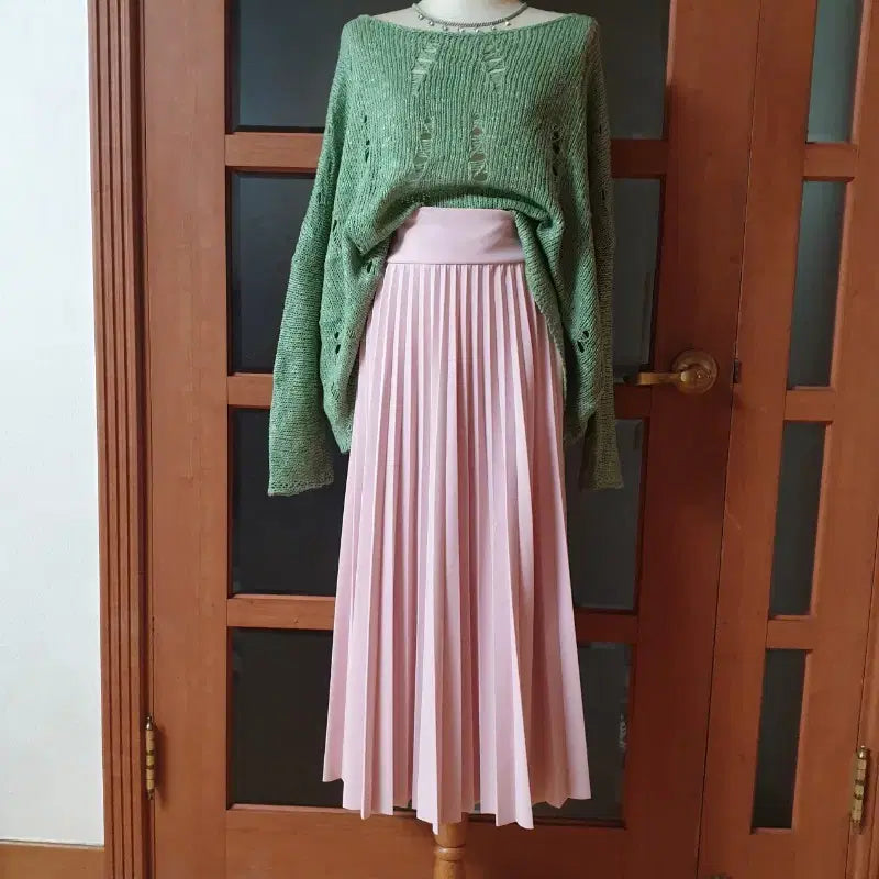 [BUNJANG] Grunge Two-Way Knit Cardigan Mint Green / (새제품)그런지 투웨이 니트&amp;가디건 민트그린