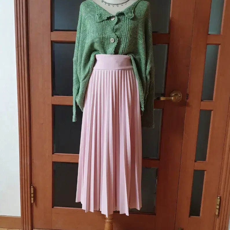 [BUNJANG] Grunge Two-Way Knit Cardigan Mint Green / (새제품)그런지 투웨이 니트&amp;가디건 민트그린