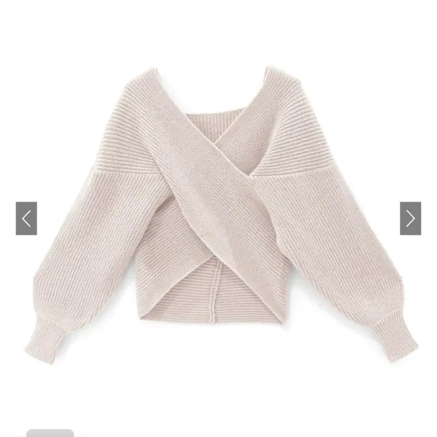 [BUNJANG] Grl Knit Top Ivory / Grl 카슈쿨 니트 탑스 | 스나계 미셸마카롱 갸루