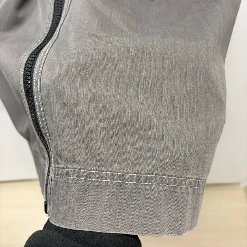 [BUNJANG] Calvin Klein Charcoal Gray Cotton Jacket / 캘빈클라인 차콜 그레이 면 자켓