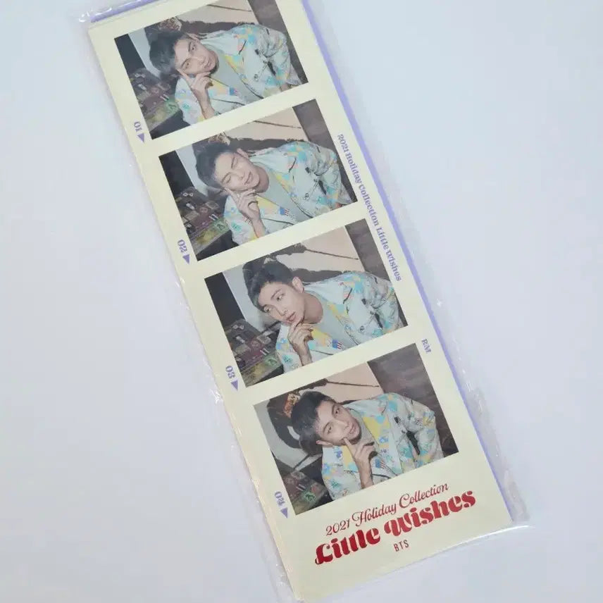 [SOLD OUT] 2021 방탄 홀리데이네컷포토 BTS Holiday 4CUTS PHOTO