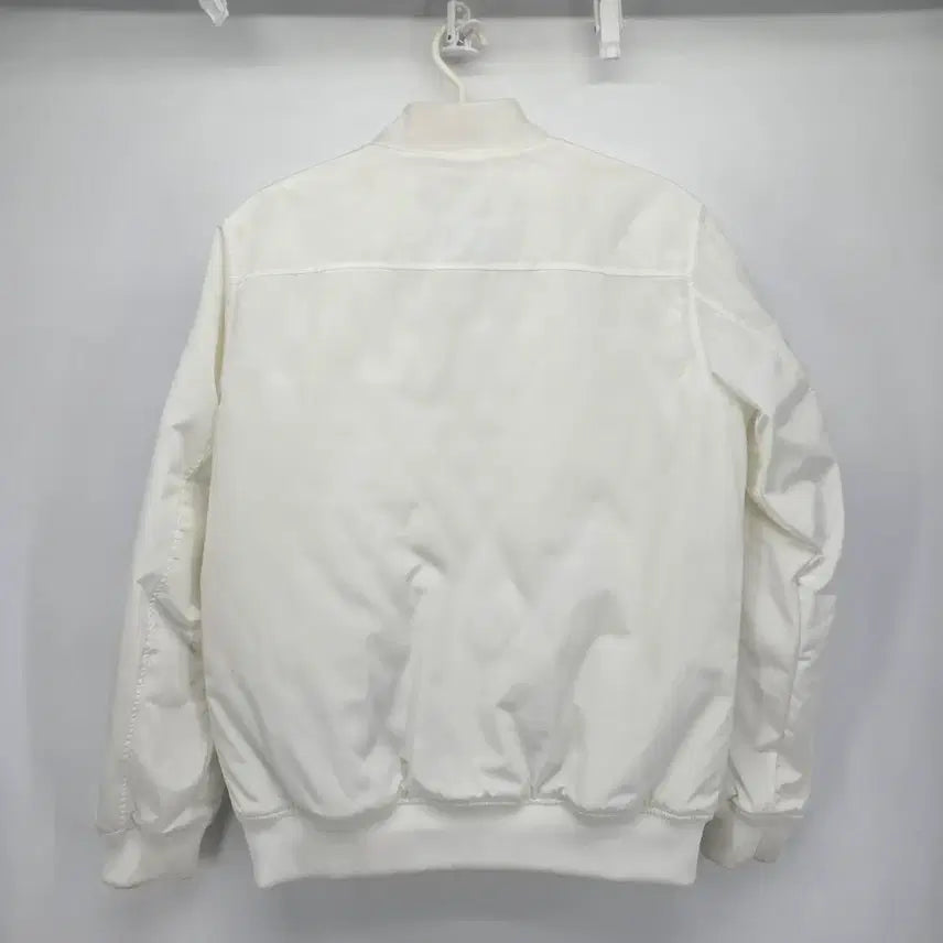 [BUNJANG] Basquiat White Bomber Jacket / 바스키아 화이트 봄버 자켓