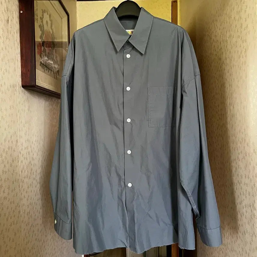 [BUNJANG] PAS 013 First Edition Ice Blue Shirt / [os] pas 013 초판 셔츠 아이스블루