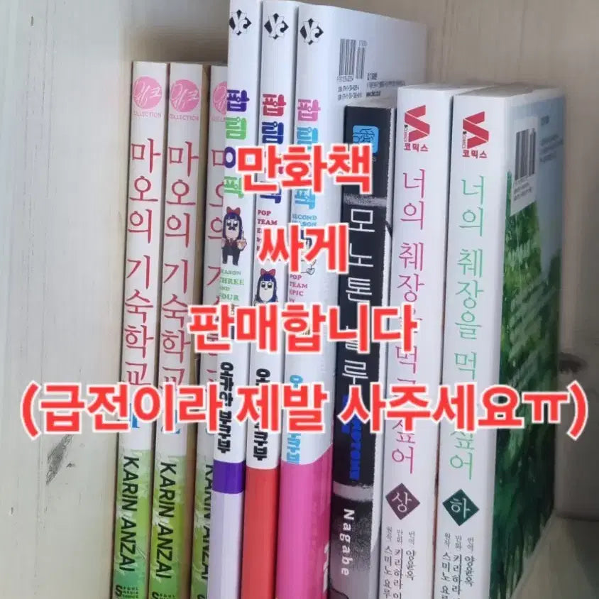 [BUNJANG] Manga Bundle Set / 급전) 만화책 싸게 판매해요!!