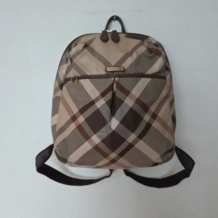 [SOLD OUT] 닥스 패브릭 체크 백팩