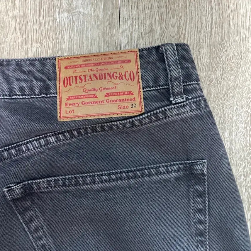 [BUNJANG] Outsanding Black Denim Pants / [30] 아웃스탠딩 흑청 데님