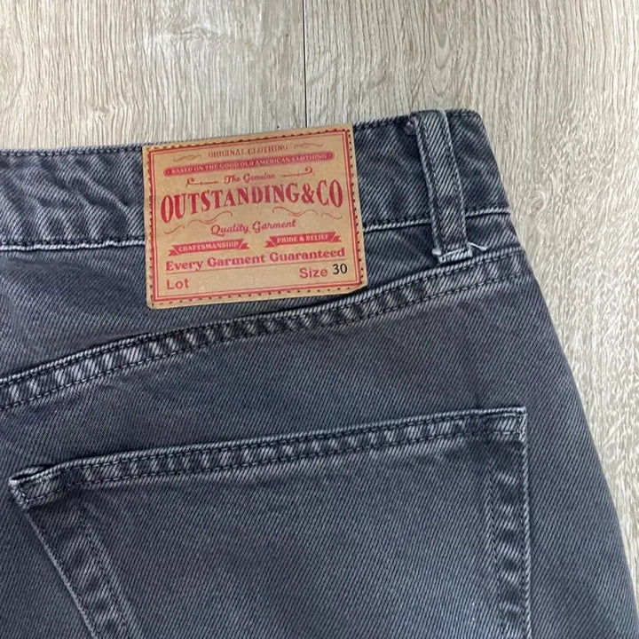 [BUNJANG] Outsanding Black Denim Pants / [30] 아웃스탠딩 흑청 데님