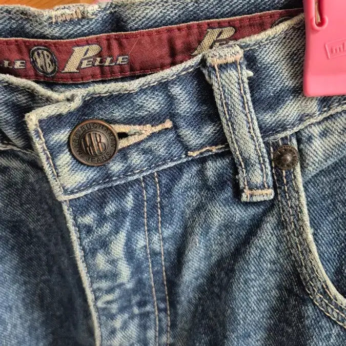[BUNJANG] Pelle Pelle Denim Wide Leg Jeans / Pelle Pelle 데님 통바지