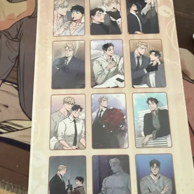 [BUNJANG] Rose and Champagne Acrylic Photocard Full Package / 장미와샴페인 중국굿즈 아크릴포카 완박