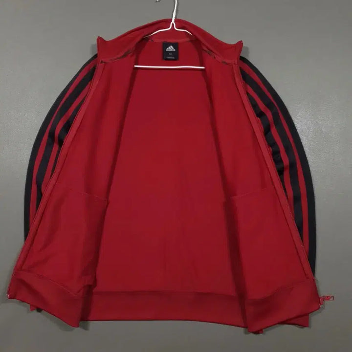 [BUNJANG] Adidas Miami Heat Burgundy Track Top Jersey / 아디다스 희귀 대장급 NBA 마이애미 히트 버건디 트랙탑 볼드 삼선 져지