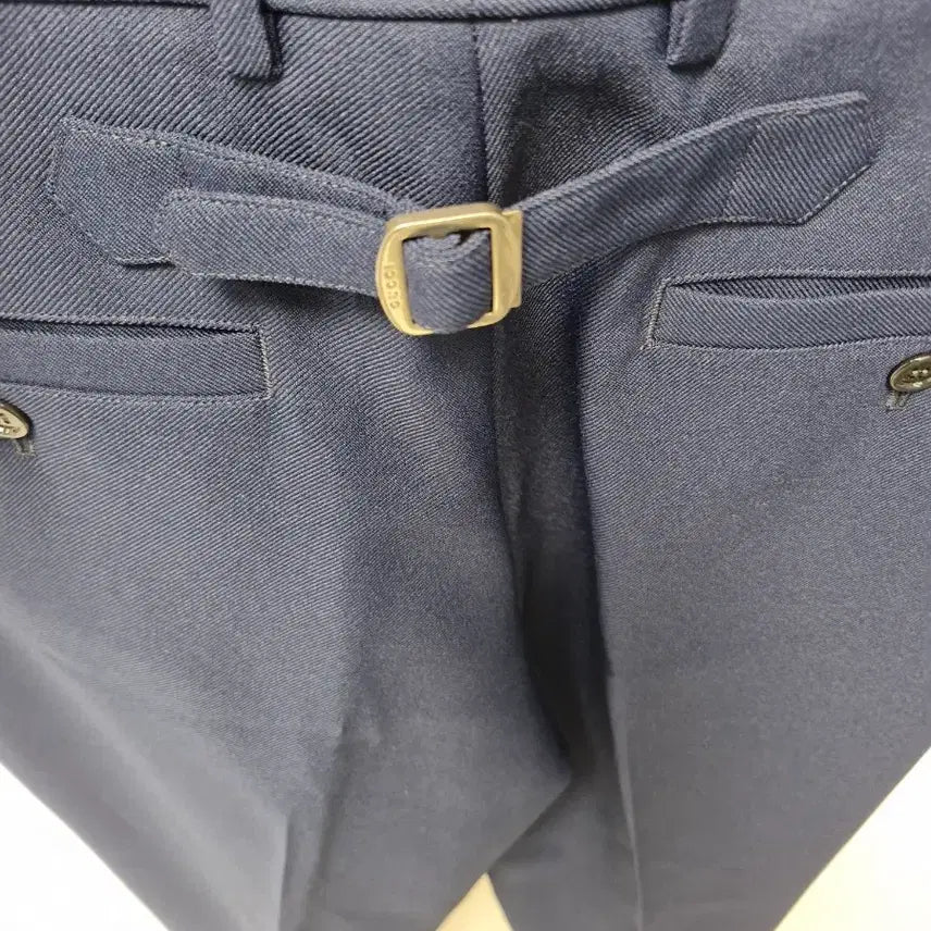 [BUNJANG] Gucci Logo Tab Slacks Pants / 국내판새상품)구찌 로고탭 슬랙스 바지(춘추)