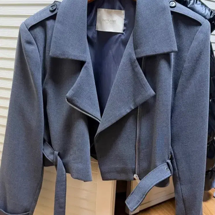 [BUNJANG] Habi Sister Charcoal Crop Jacket / 하비언니 자켓