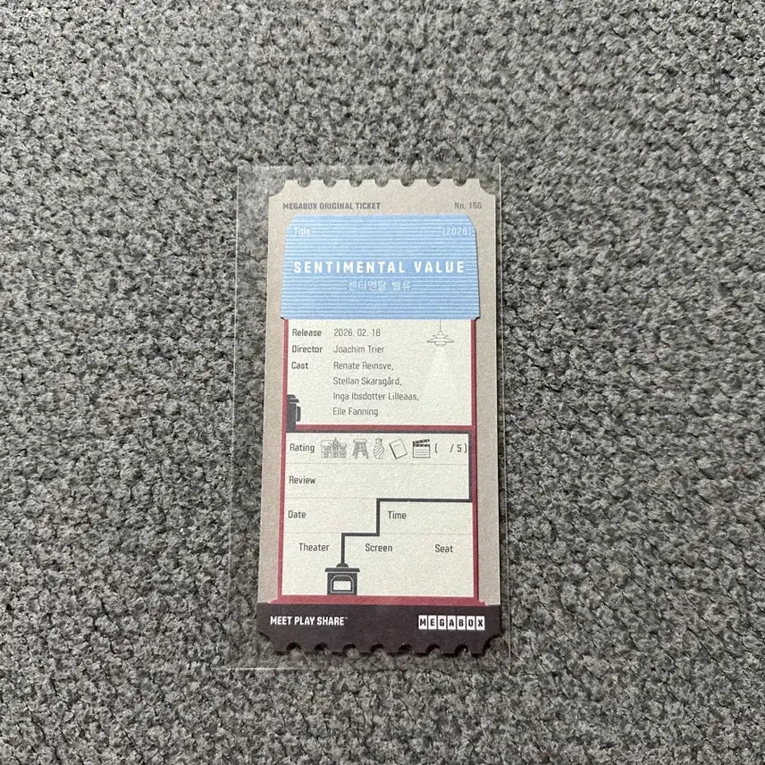 [BUNJANG] Sentimental Value Movie OT / 영화 센티멘탈밸류 오티