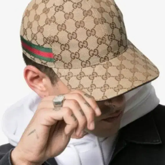 [BUNJANG] Gucci Hat (59) / 구찌 모자/볼캡 L(59) 새상품급 정품(한글텍)