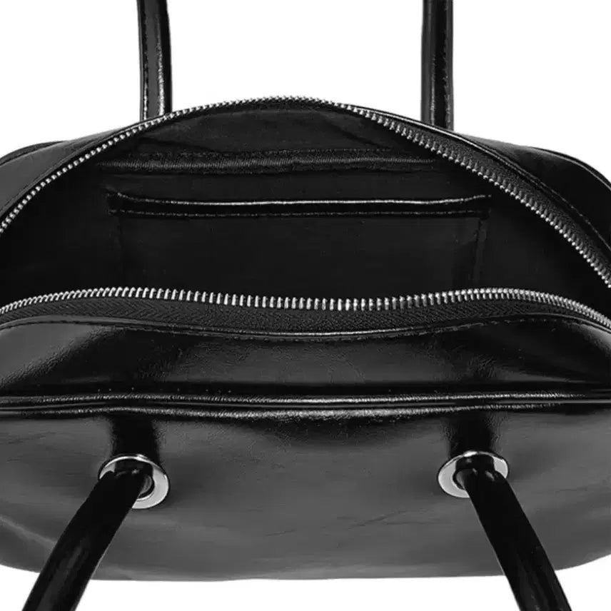 [BUNJANG] One More Square Leather Shoulder Bag - Black / 애니원모어 호라 스퀘어 사각 레더 숄더백 블랙