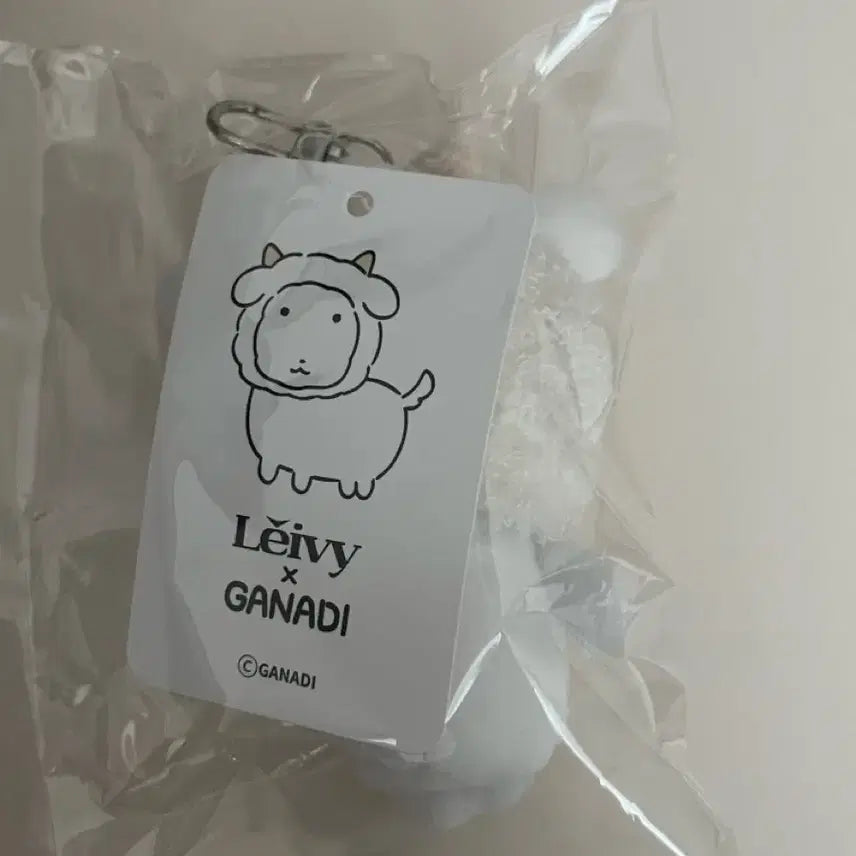 [BUNJANG] Leibi Ganidi Doll Keyring / 레이비 가니디 인형 키링(미사용)배송비포함