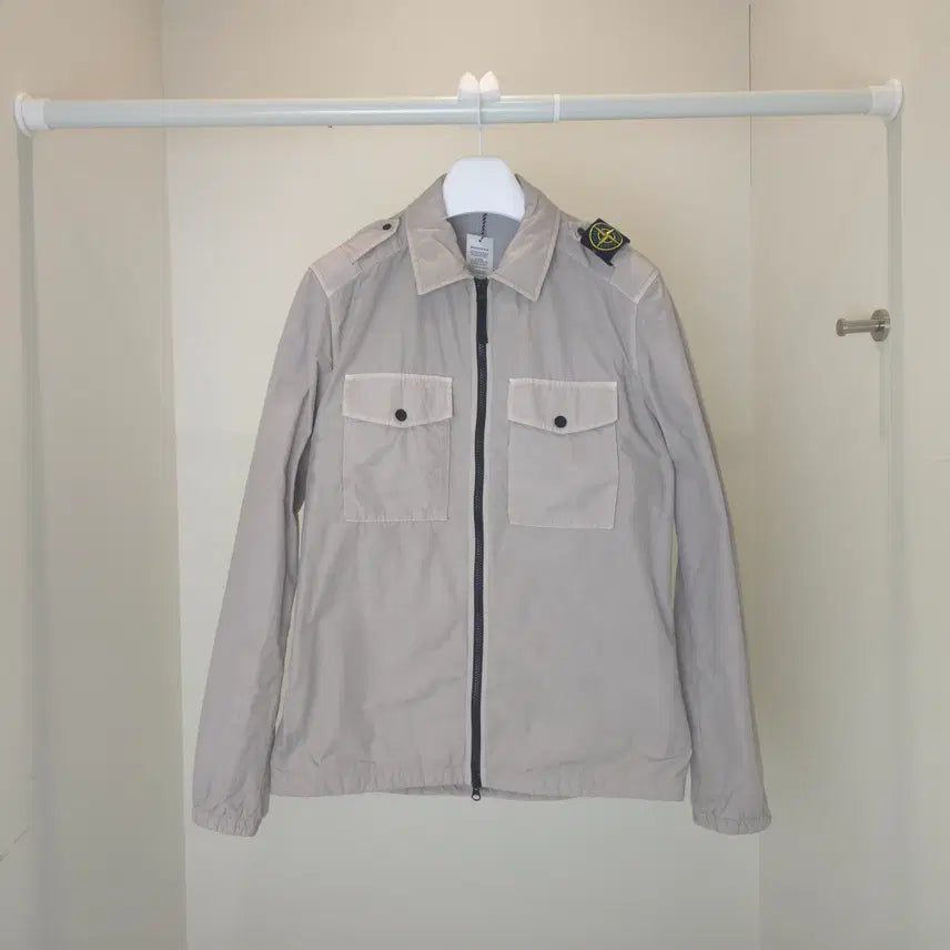 [SOLD OUT] [정품] 스톤아일랜드 나슬란 오버셔츠 도브 그레이