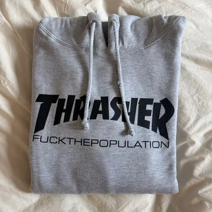 [BUNJANG] FTP x Thrasher Hoodie L Size / FTP X 트레셔 콜라보 후드 L 사이즈