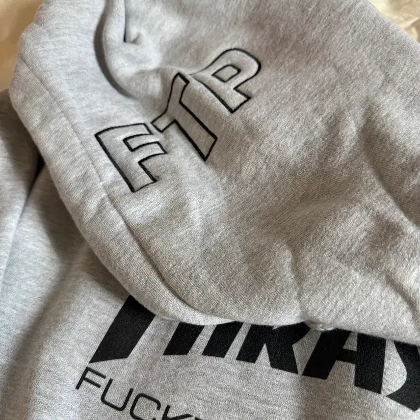 [BUNJANG] FTP x Thrasher Hoodie L Size / FTP X 트레셔 콜라보 후드 L 사이즈