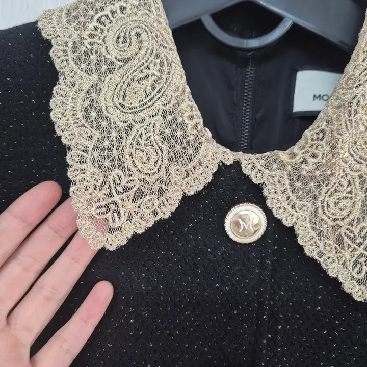 [BUNJANG] MojoSphin Gold Thread Tweed Dress / 모조에스핀 금사 트위드원피스