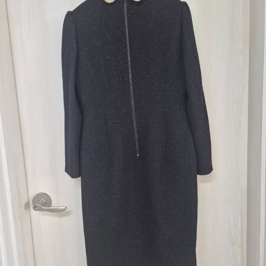 [BUNJANG] MojoSphin Gold Thread Tweed Dress / 모조에스핀 금사 트위드원피스