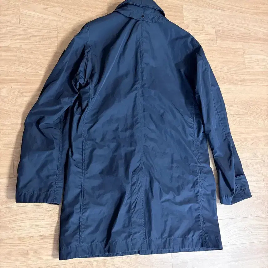 [BUNJANG] Stone Island Micro Reps Coat - Black / 스톤아일랜드 마이크로랩스 코트 블랙 새제품급
